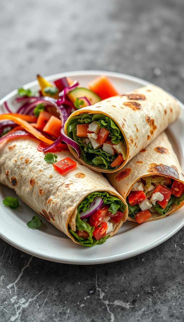 Wraps saludables aprende como en 10 minutos tener tu plato saludable