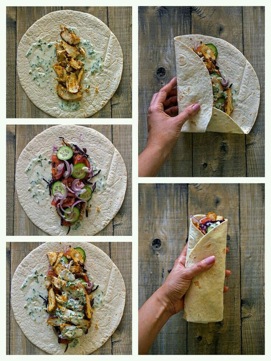 Wraps saludables aprende como en 10 minutos tener tu plato saludable